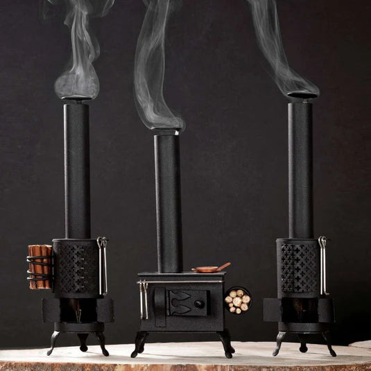 Deluxe Incense Burner (Black) - Handmade