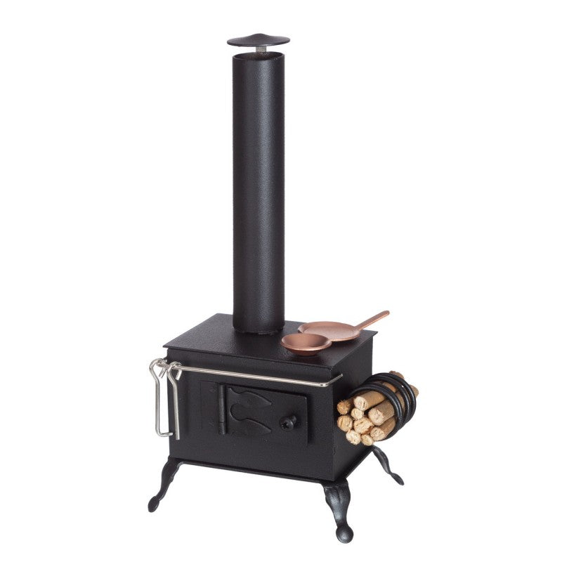 Deluxe Incense Stove (Black) - Handmade