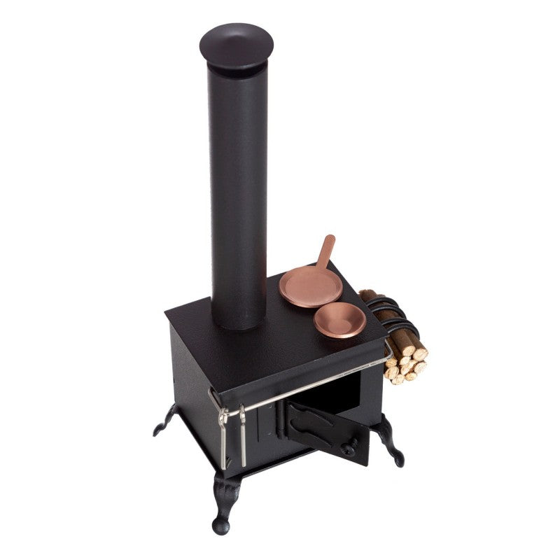 Deluxe Incense Stove (Black) - Handmade